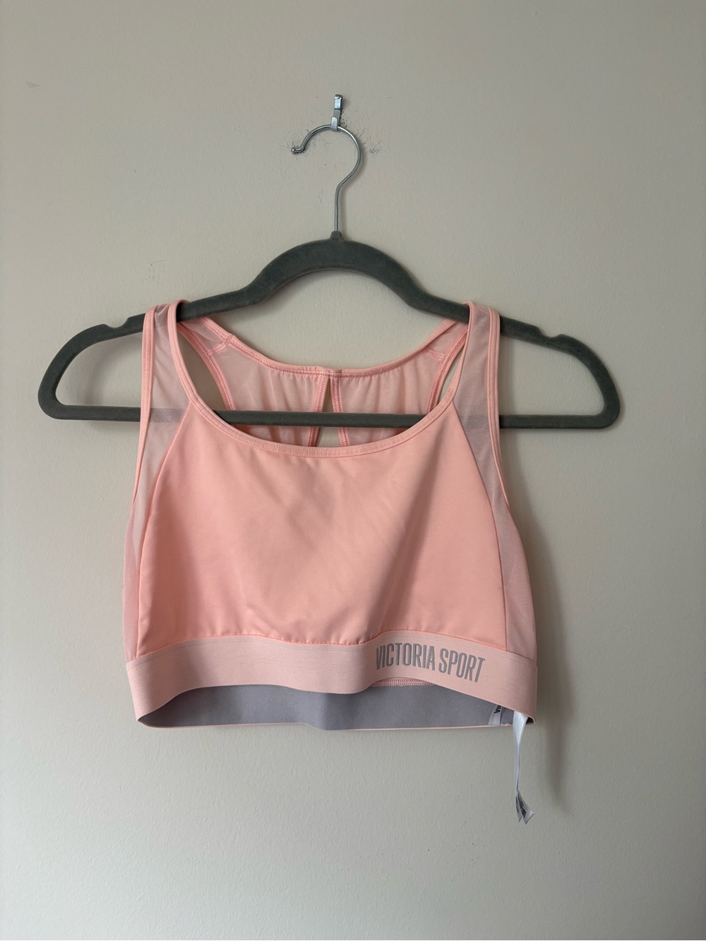 Victoria's Secret Peachy Pink Victoria Sport Light Support Bra
